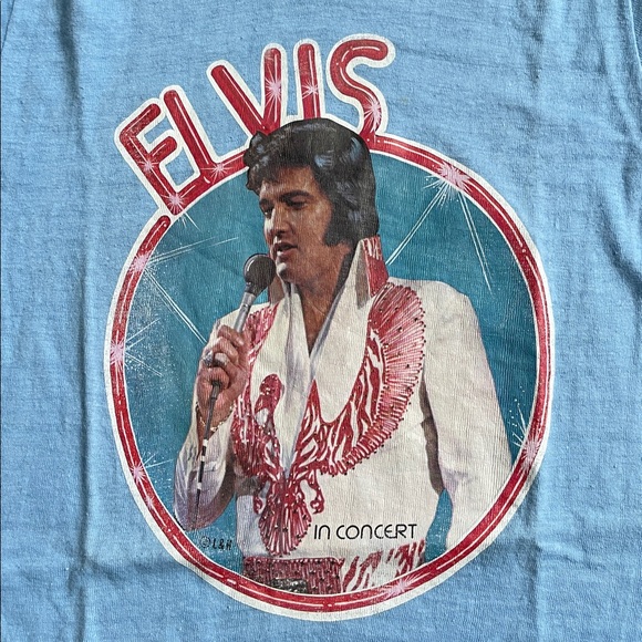 Vintage 1970’s Elvis Presley shirt - Picture 2 of 8